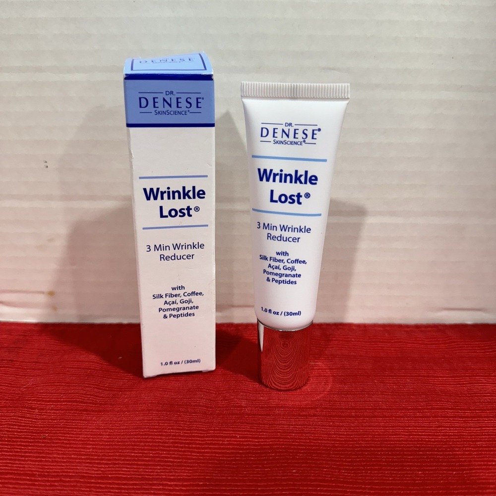 Dr. Denese Wrinkle Lost 3 Minute‎ Wrinkle Reducer – 1oz / 30ml – New & Sealed
